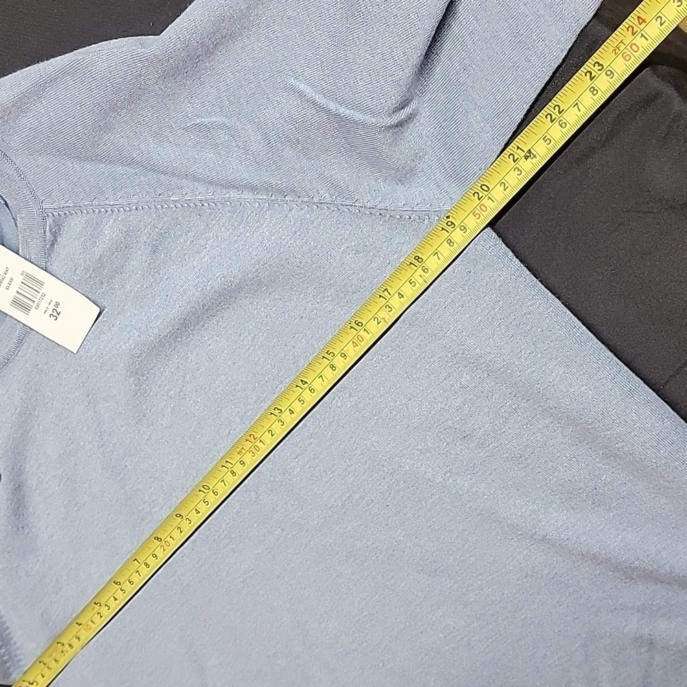 NWT Suzy Shier Comfy Viscose/Rayon/Elastane Long Sleeve Curved Hem Top Size M - Picture 8 of 10